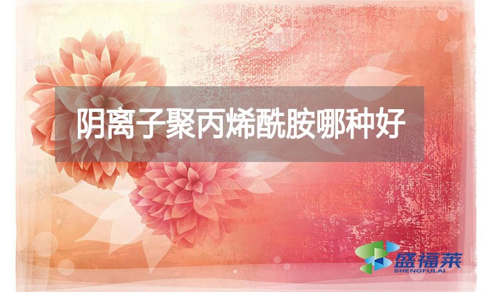 陰離子聚丙烯酰胺哪種好？看看廠家怎么說的!